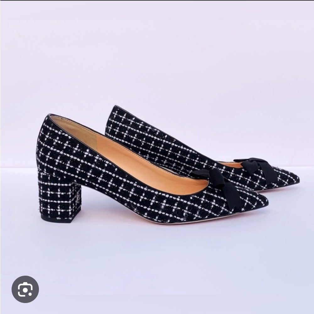 J Crew Avery tweed pumps